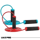 Live Pro Skipping Rope PVC (Black/Blue)