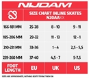 Nijdam Inline Skates Adjustable - Rad Racer