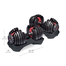 Bowflex® S/Tech 552i Adjustable Dumbbells 24kg