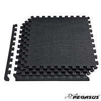 Δάπεδο προστασίας Puzzle EVA (Μαύρο) 1.2cm (Σετ 4τμχ) Δάπεδο προστασίας Puzzle EVA (Μαύρο) 1.2cm (Σετ 4τμχ)
