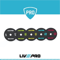 LivePro Bumper Plate Ø50 (20kg)
