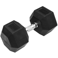 Hex Rubber Dumbbell (40 kg)