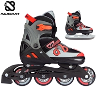Nijdam Inline Skates - Παγοπέδιλα Combo "Red Raider" Nijdam Inline Skates - Παγοπέδιλα Combo "Red Raider"