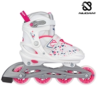 Nijdam Inline Skates Ρυθμιζόμενα "White Wedge" Nijdam Inline Skates Ρυθμιζόμενα "White Wedge"