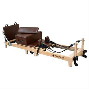 Pegasus® Pilates Reformer Oak Foldable