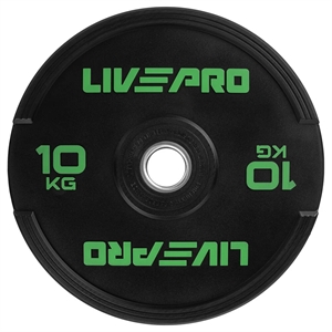 LivePro Bumper Plate Ø50 (10kg)
