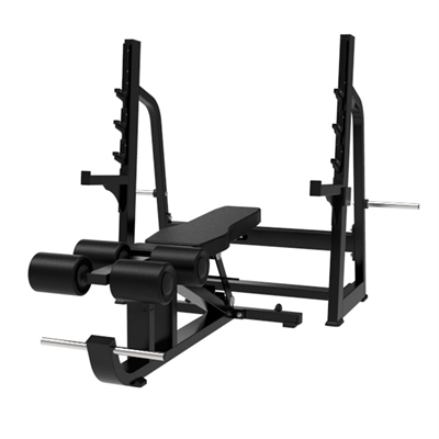 Adjustable Bench with Weight Stands