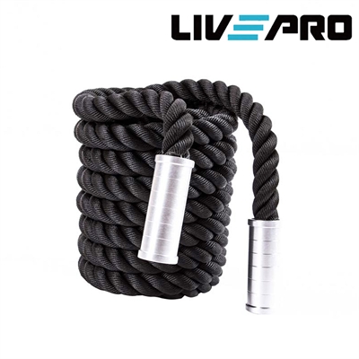 Aluminum handle battle rope (15 m)