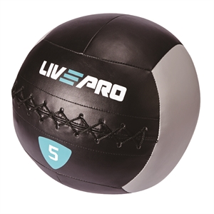LivePro Wall Ball (8kg) - Develop your strength and coordination with the wall ball. It features  Sturdy construction  with soft shell for improved adhesion and moisture avoidance, while its large size and plenty of padding makes it easy to grasp.
