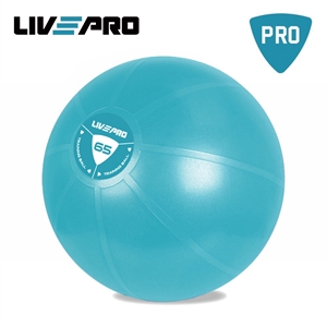 One of the strongest professional gym balls for high requirement training. The LivePro gym balls are made of durable material and feature anti-burst technology. If they are pierced, they will deflate slowly in order to prevent you from any injury. 